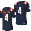 Illinois Fighting Illini Jer Zhan Newton Jersey #4 College Football Stitched Navy 2023 6 Illinois Fighting Illini Jer Zhan Newton Jersey #4 College Football Stitched Navy 2023