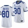 Kentucky Wildcats Brenden Bates Jersey #80 College Football Game 2023 White