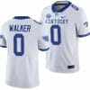 Kentucky Wildcats Deone Walker Jersey #0 College Football Game 2023 White