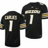 Missouri Tigers #1 Jaylon Carlies Jersey NCAA College Football 2023 - Black