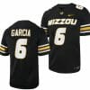 Missouri Tigers #6 Jake Garcia Jersey NCAA College Football 2023 - Black 6 Missouri Tigers #6 Jake Garcia Jersey NCAA College Football 2023 - Black