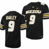 Missouri Tigers #9 Chad Bailey Jersey NCAA College Football 2023 - Black