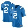 Ole Miss Rebels Matt Corral Jersey #2 College Football All Stitched Light Blue 7 Ole Miss Rebels Matt Corral Jersey #2 College Football All Stitched Light Blue