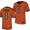 Oregon State Beavers Aidan Chiles Jersey #0 College Football Stitched Orange 2023 6 Oregon State Beavers Aidan Chiles Jersey #0 College Football Stitched Orange 2023