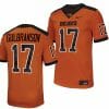 Oregon State Beavers Ben Gulbranson Jersey #17 College Football Stitched Orange 2023 7 Oregon State Beavers Ben Gulbranson Jersey #17 College Football Stitched Orange 2023