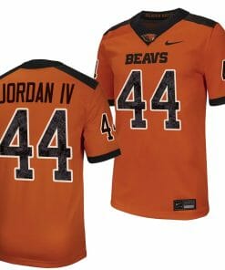Oregon State Beavers Melvin Jordan IV Jersey #44 College Football Stitched Orange 2023