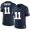 Penn State Abdul Carter Jersey #11 College Football Game Navy With Name