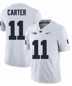 Penn State Abdul Carter Jersey #11 College Football Game White With Name