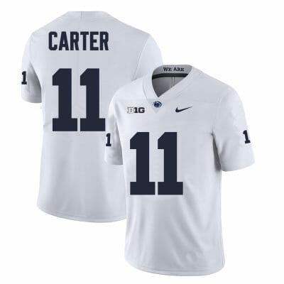 Penn State Abdul Carter Jersey #11 College Football Game White With Name