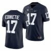Penn State Arnold Ebiketie Jersey #17 College Football Game Navy With Name