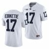 Penn State Arnold Ebiketie Jersey #17 College Football Game White With Name