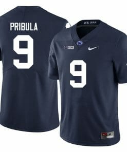 Penn State Beau Pribula Jersey #9 College Football Game Navy With Name