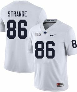Penn State Brenton Strange Jersey #86 College Football Game White With Name