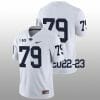 Penn State Caedan Wallace Jersey #79 College Football Game White No Name