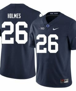 Penn State Caziah Holmes Jersey #26 College Football Game Navy With Name