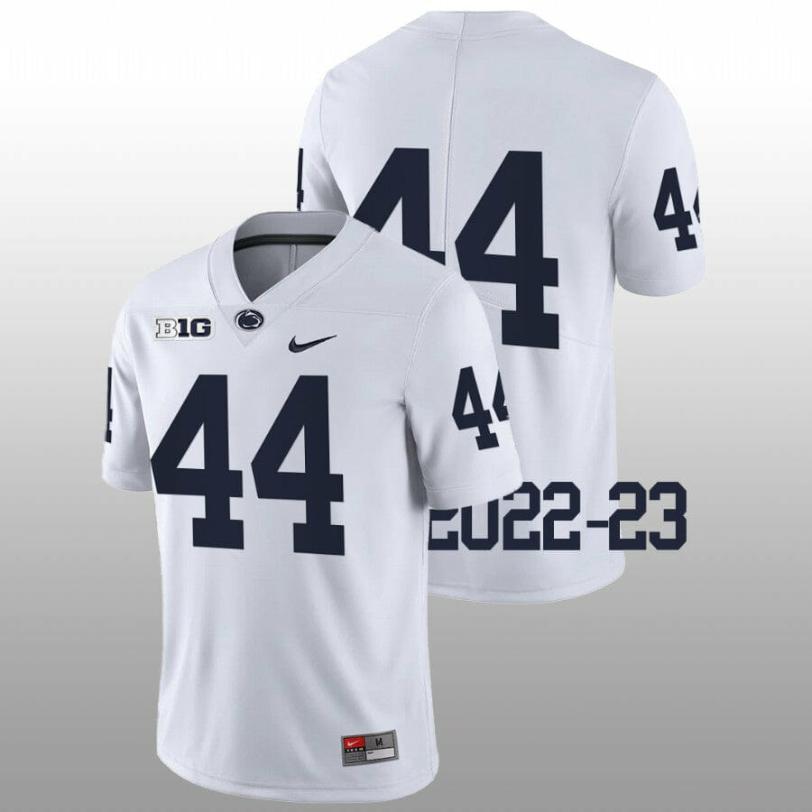 Penn State Chop Robinson Jersey #44 College Football Game White No Name 1 Penn State Chop Robinson Jersey #44 College Football Game White No Name