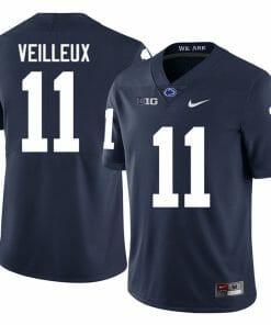 Penn State Christian Veilleux Jersey #11 College Football Game Navy With Name