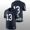 Penn State Cristian Driver Jersey #13 College Football Game Navy No Name