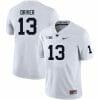 Penn State Cristian Driver Jersey #13 College Football Game White With Name 6 Penn State Cristian Driver Jersey #13 College Football Game White With Name