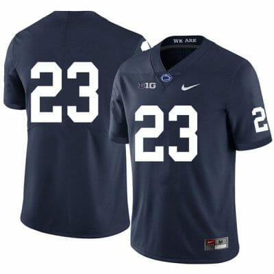 Penn State Curtis Jacobs Jersey #23 College Football Game Navy No Name