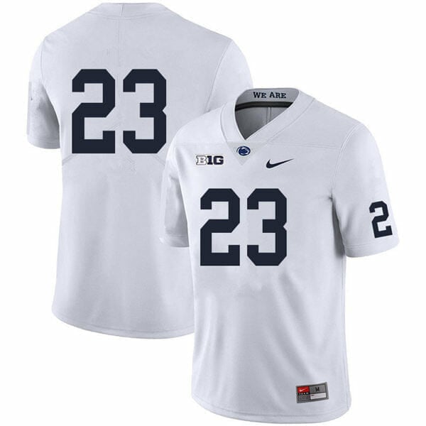 Penn State Curtis Jacobs Jersey #23 College Football Game White No Name 1 Penn State Curtis Jacobs Jersey #23 College Football Game White No Name