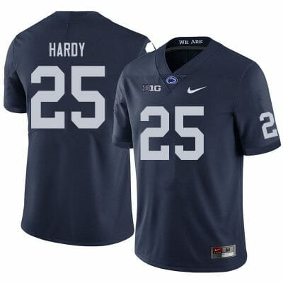 Penn State Daequan Hardy Jersey #25 Trò chơi bóng đá đại học Hải quân có tên