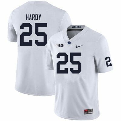Penn State Daequan Hardy Jersey #25 College Football Game White With Name