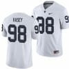 Penn State Dan Vasey Jersey #98 College Football Game White With Name