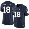 Penn State Davon Townley Jr Jersey #18 College Football Game Navy With Name 5 Penn State Davon Townley Jr Jersey #18 College Football Game Navy With Name