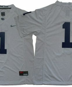Penn State Jaquan Brisker Jersey #1 College Football Game White No Name