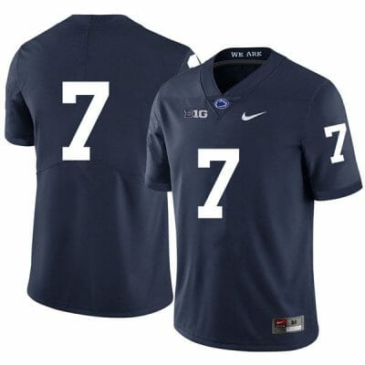 Penn State Jaylen Reed Jersey #7 College Football Game Navy No Name