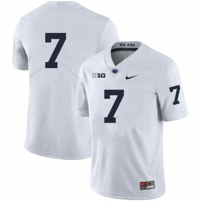 Penn State Jaylen Reed Jersey #7 College Football Game White No Name