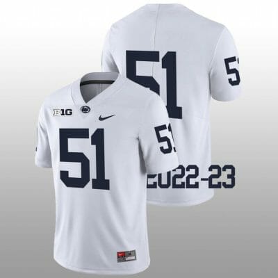 Penn State Jimmy Christ Jersey #51 College Football Game White No Name