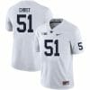Penn State Jimmy Christ Jersey #51 College Football Game White With Name