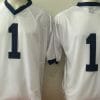 Penn State Joe Paterno Jersey #1 College Football Game White With Name