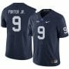 Penn State Joey Porter Jr Jersey #9 College Football Game Navy With Name