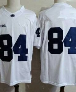 Penn State Juwan Johnson Jersey #84 College Football Game White No Name