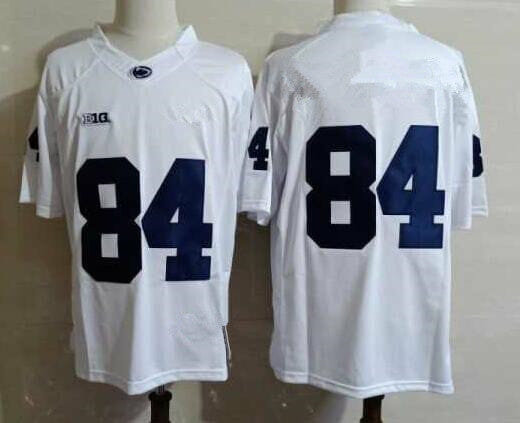 Penn State Juwan Johnson Jersey #84 College Football Game White No Name 1 Penn State Juwan Johnson Jersey #84 College Football Game White No Name