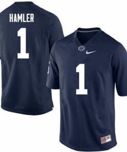 Penn State KJ Hamler Jersey #1 College Football Game Navy With Name