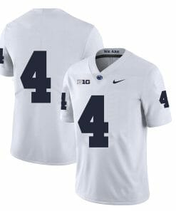 Penn State Kalen King Jersey #4 College Football Game White No Name