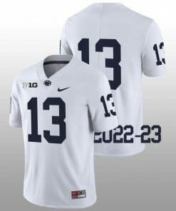 Penn State Kaytron Allen Jersey #13 College Football Game White No Name