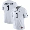 Penn State KeAndre Lambert Smith Jersey #1 College Football Game White With Name 6 Penn State KeAndre Lambert Smith Jersey #1 College Football Game White With Name