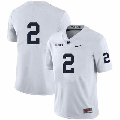 Penn State Keaton Ellis Jersey #2 College Football Game White No Name