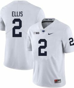 Penn State Keaton Ellis Jersey #2 College Football Game White With Name