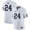 Penn State Keyvone Lee Jersey #24 College Football Game White With Name