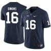 Penn State Khalil Dinkins Jersey #16 College Football Game Navy With Name