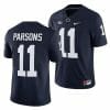 Penn State Micah Parsons Jersey #11 College Football Game Navy With Name