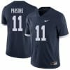 Penn State Micah Parsons Jersey #11 College Football Game Navy With Name Retro