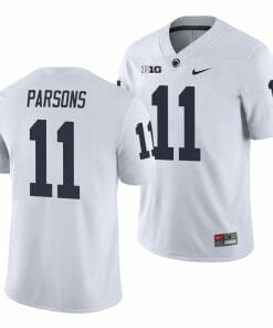 Penn State Micah Parsons Jersey #11 College Football Game White With Name