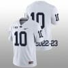 Penn State Nicholas Singleton Jersey #10 College Football Game White No Name